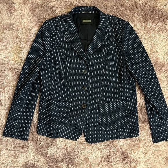 RIANI Jackets & Blazers - Women’s Riani Navy and White Blazer Size 16 Large
